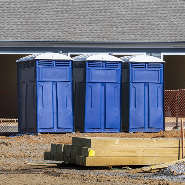 how do you ensure the porta potties are secure and safe from vandalism during an event in Conasauga